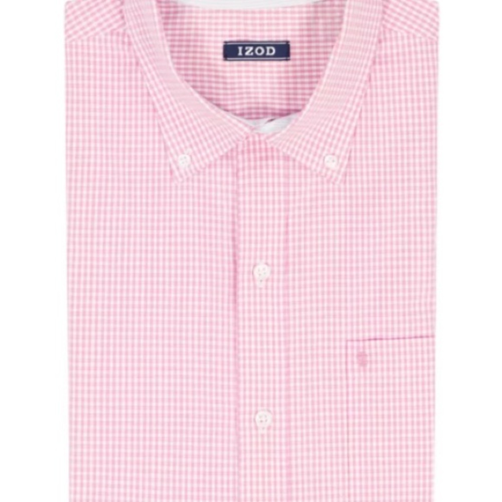Men's Long Sleeve Performance Comfort Woven Button Down Shirt